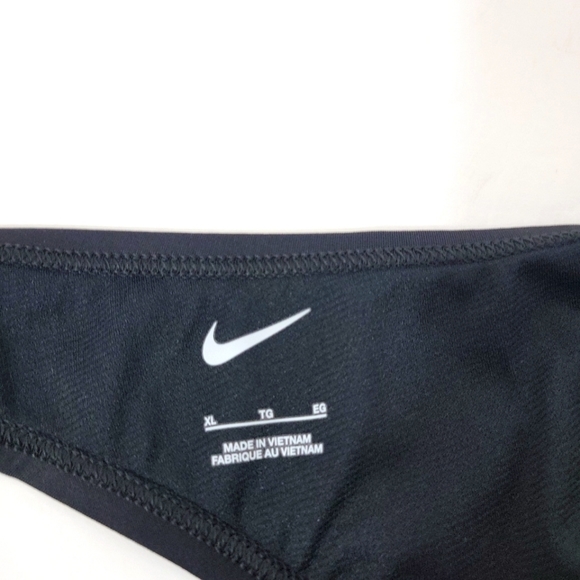 Nike Women's Black Solid Bikini Bottom - Picture 6 of 9